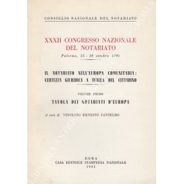 XXXII Congresso Nazionale del Notariato. Palermo, 15-19 ottobre 1991. Il …