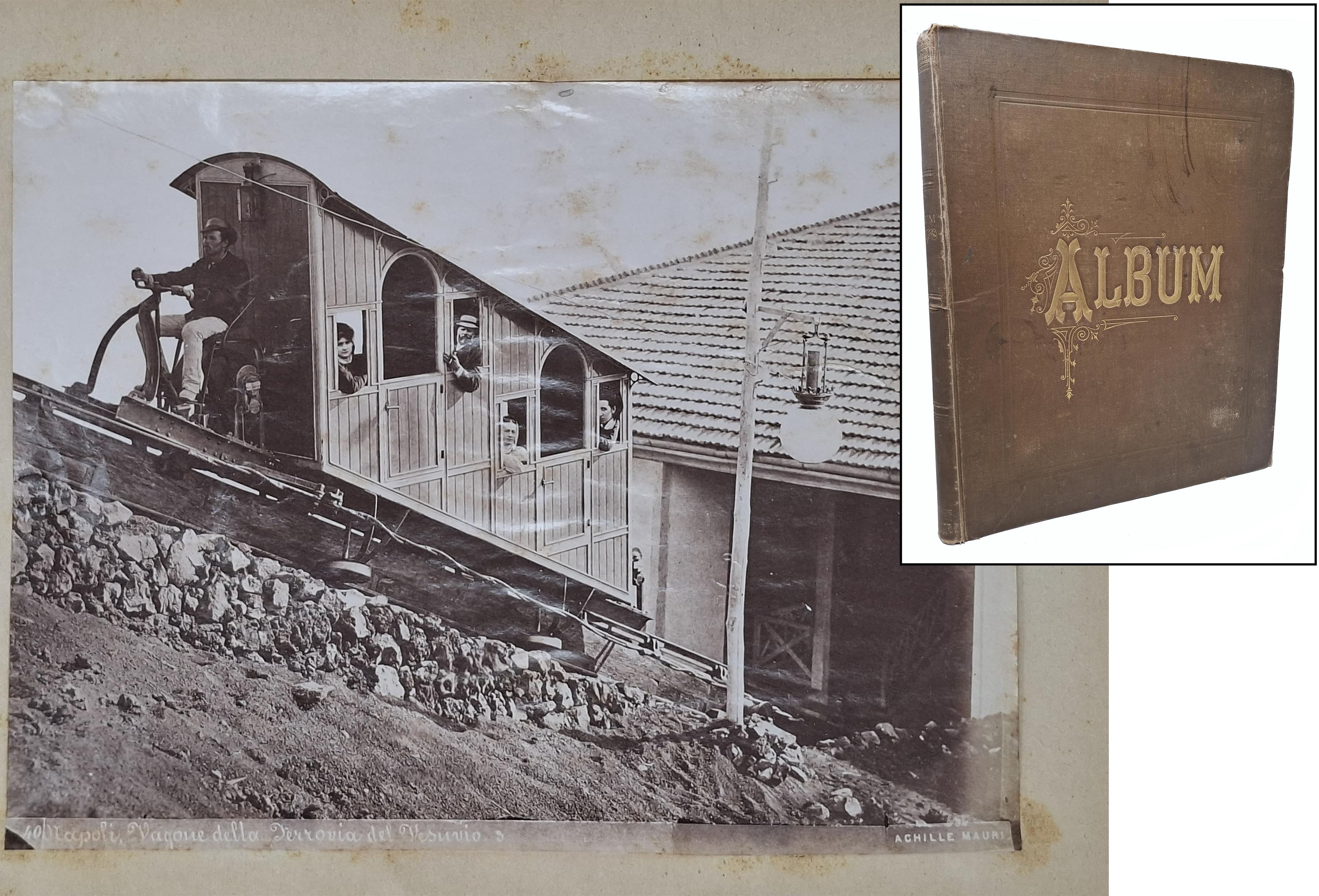 ALBUM DI FOTOGRAFIE ANTICHE (Firenze, Venezia, Napoli)