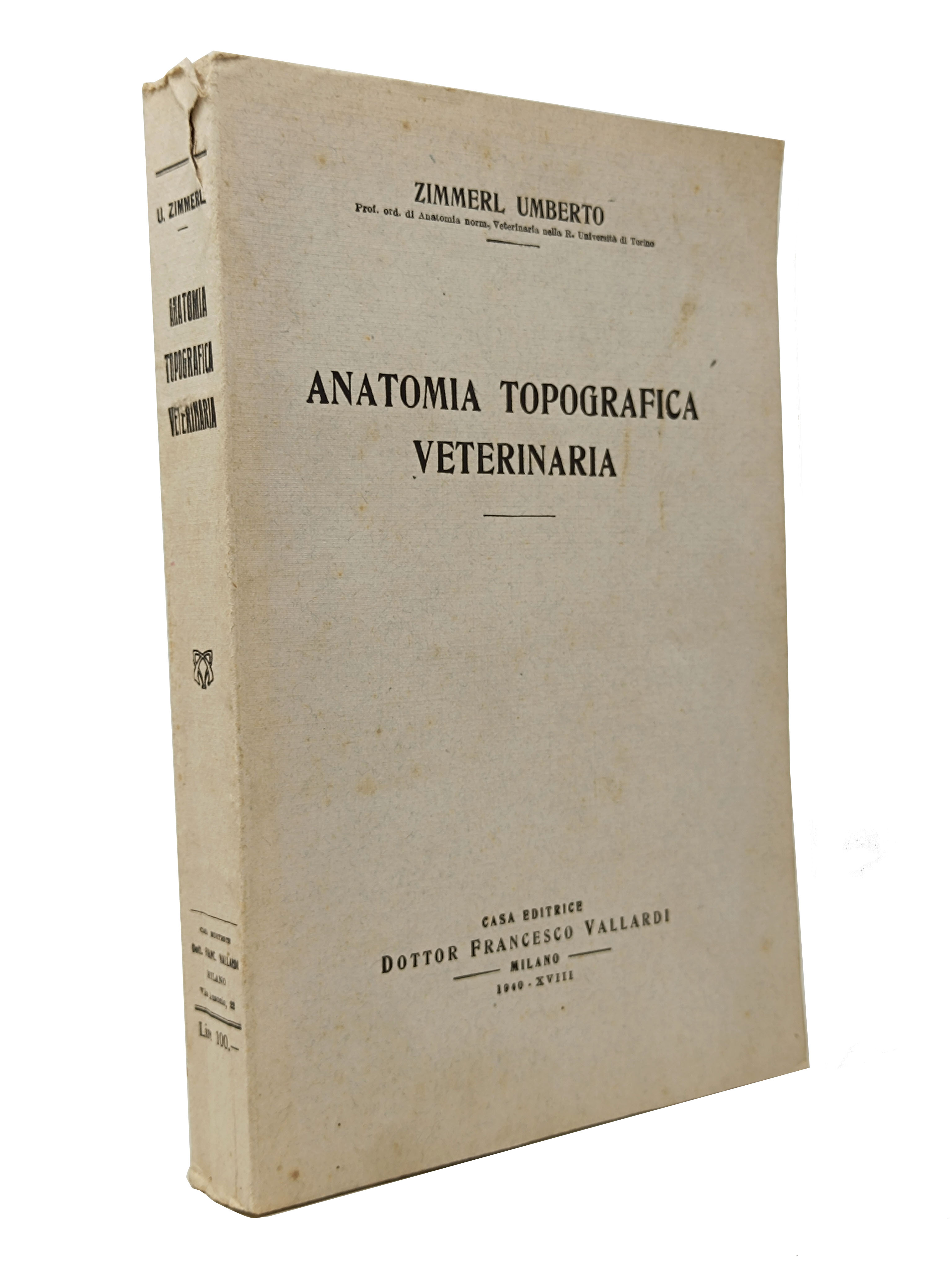 ANATOMIA TOPOGRAFICA VETERINARIA