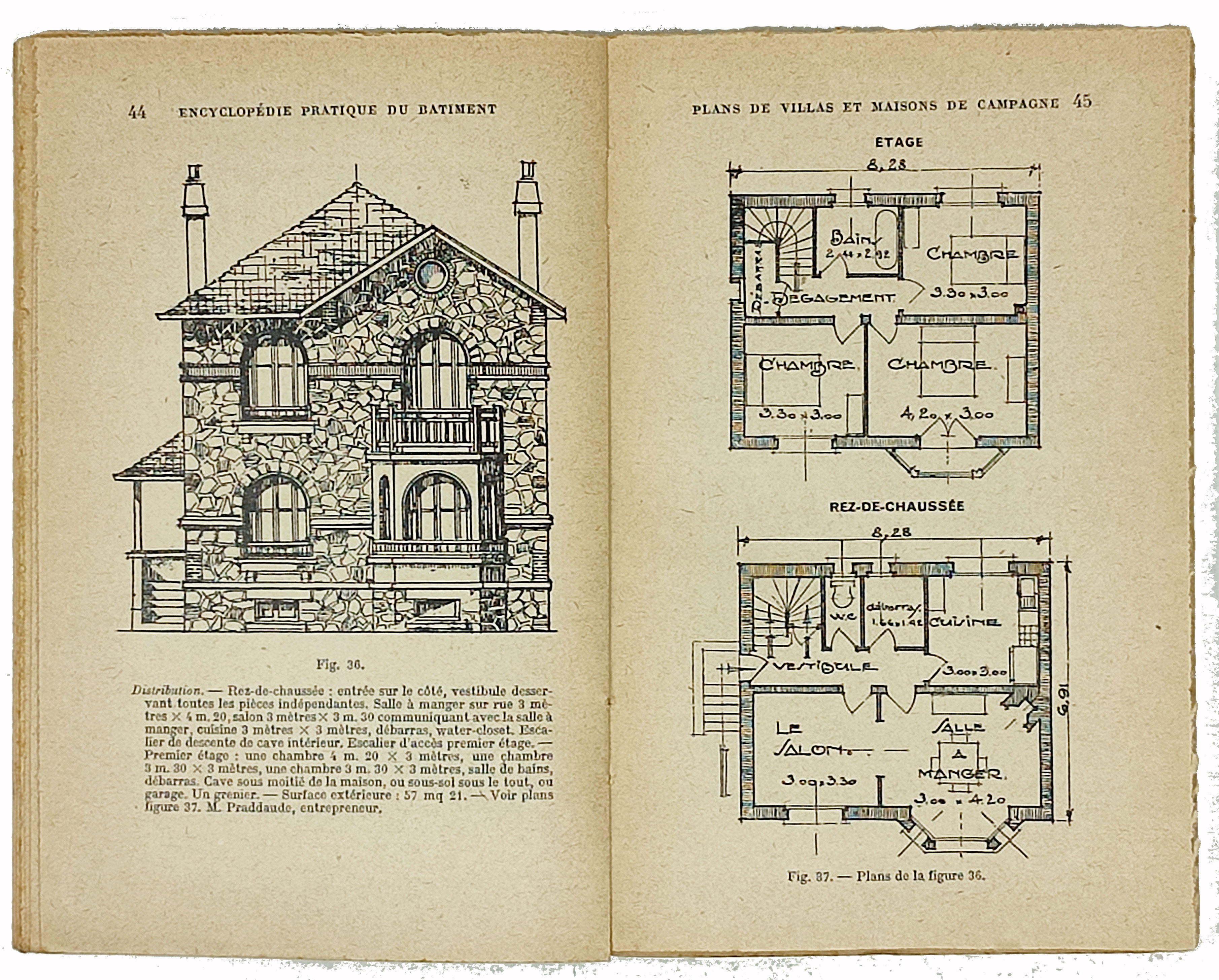 ARCHITECTURE PLANS DE MAISONS ET VILLAS