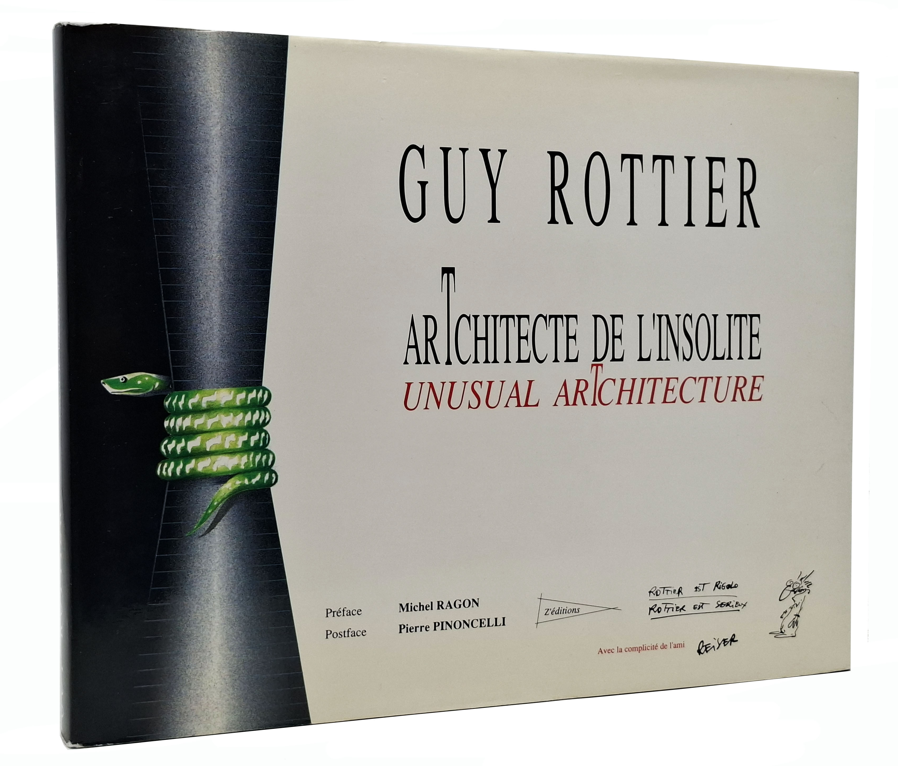 ARTCHITECTE DE L'INSOLITE / UNUSUAL ARTCHITECTURE (autografato)