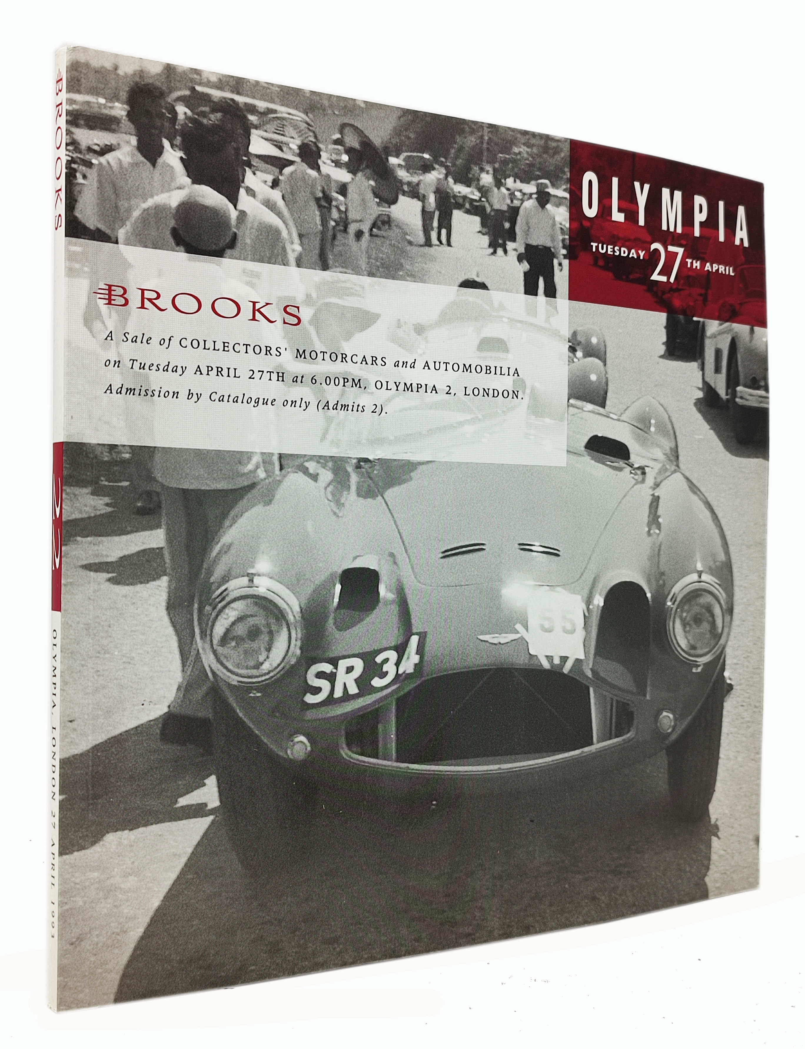 BROOKS A Sale of COLLECTORS' MOTORCARS and AUTOMOBILIA on Tuesday …