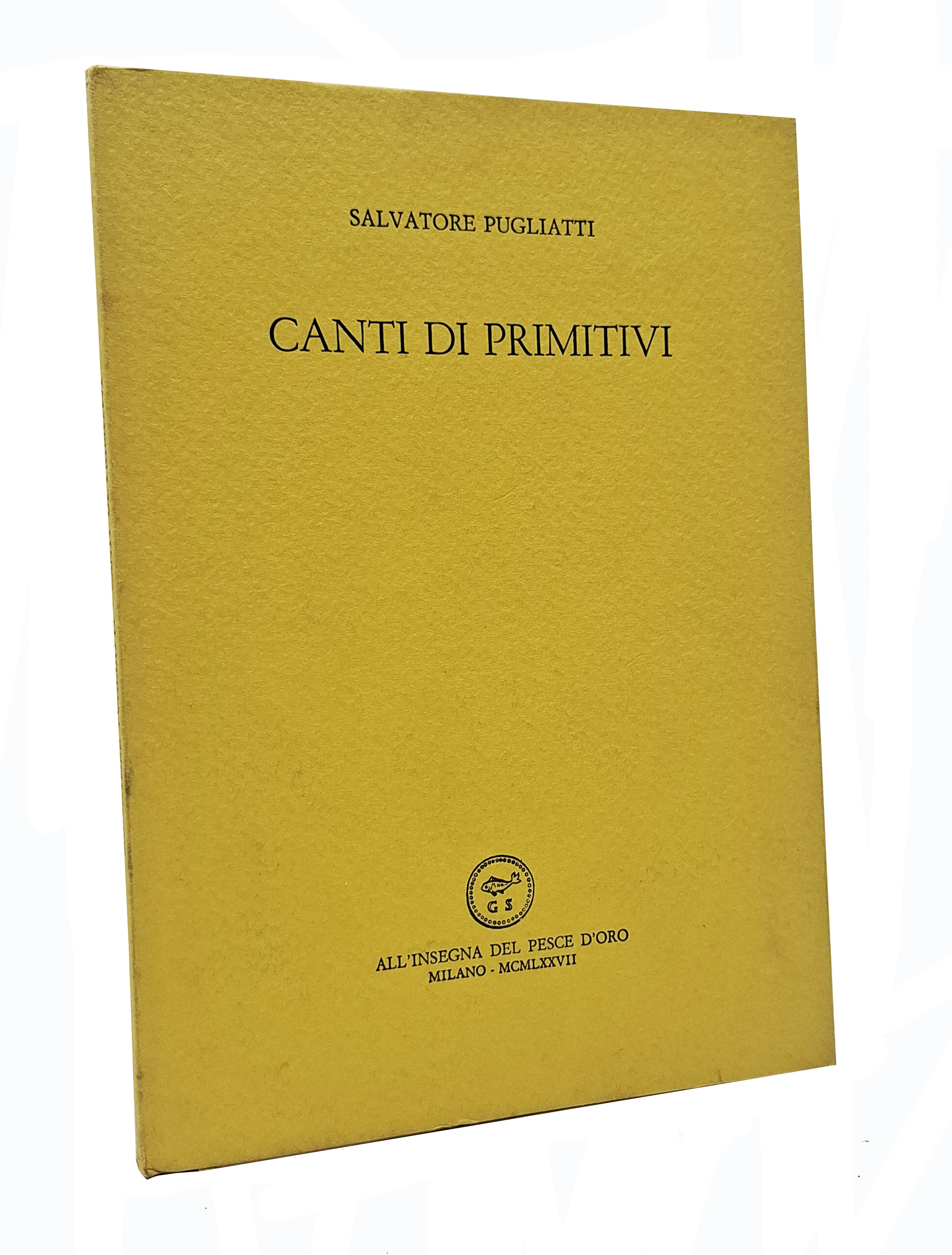 CANTI DI PRIMITIVI