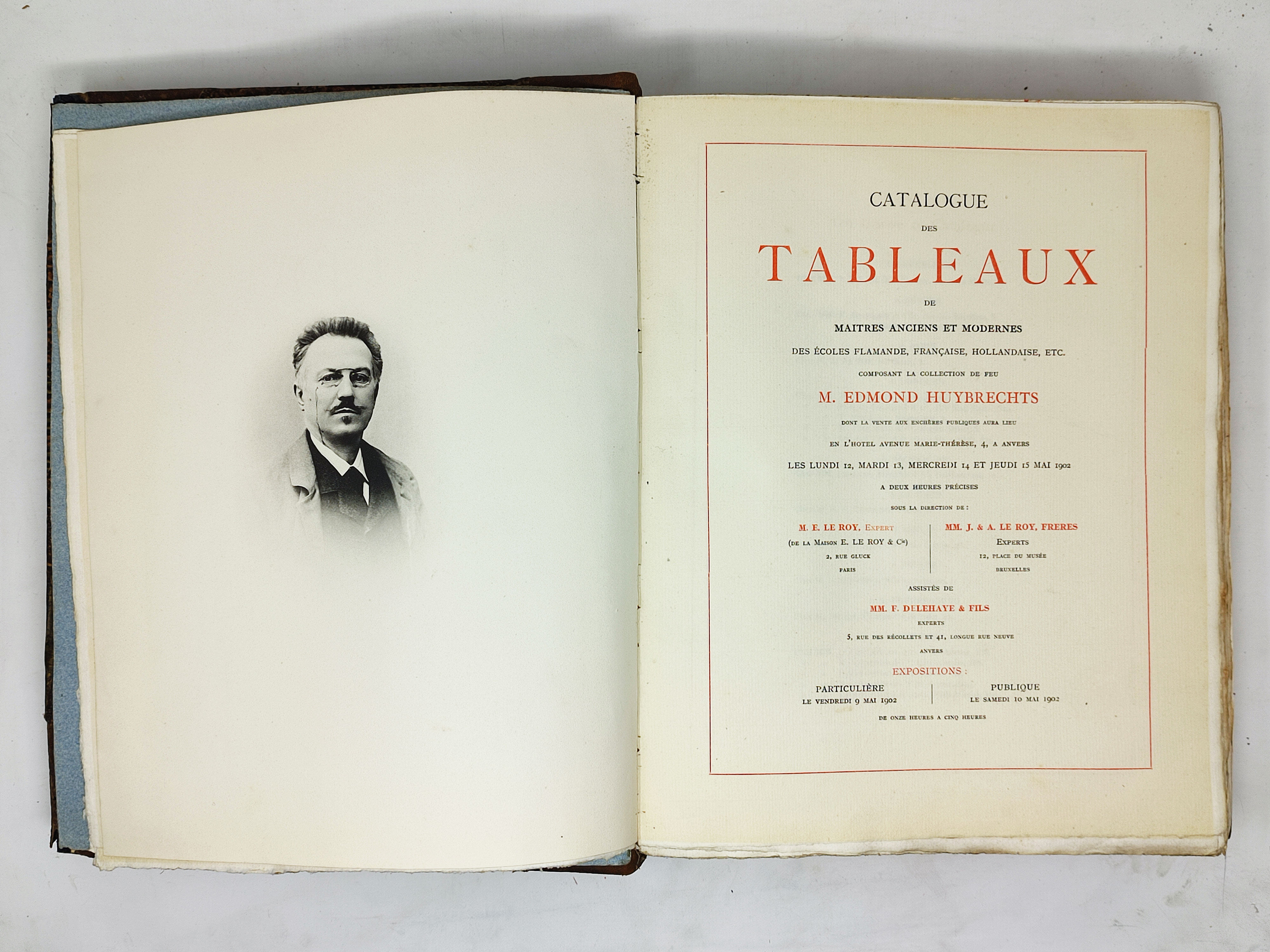 CATALOGUE DES TABLEAUX DE MAITRES ANCIENS ET MODERNES DES ECOLES …