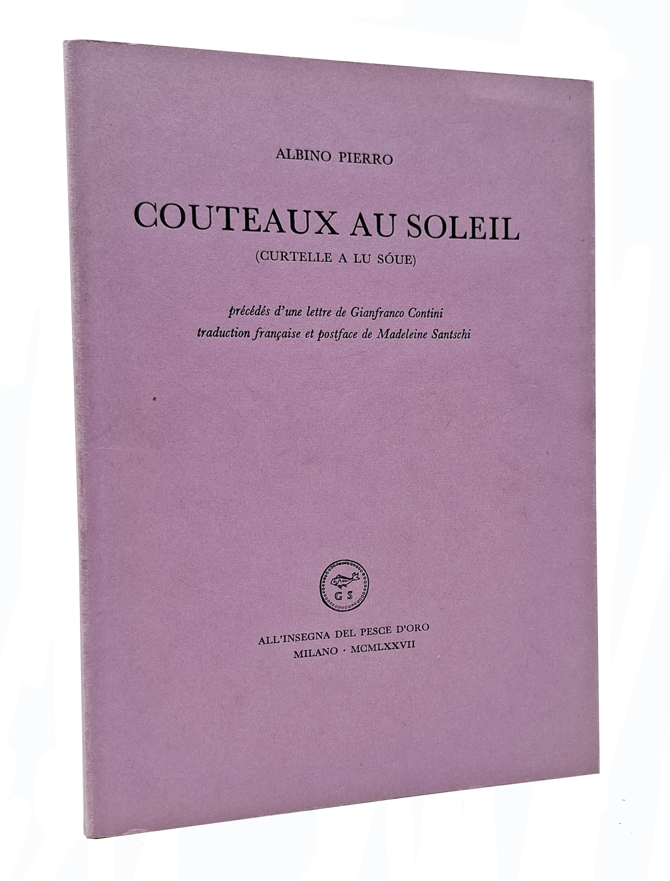 COUTEAUX AU SOLEIL (Curtelle a lu sòue)
