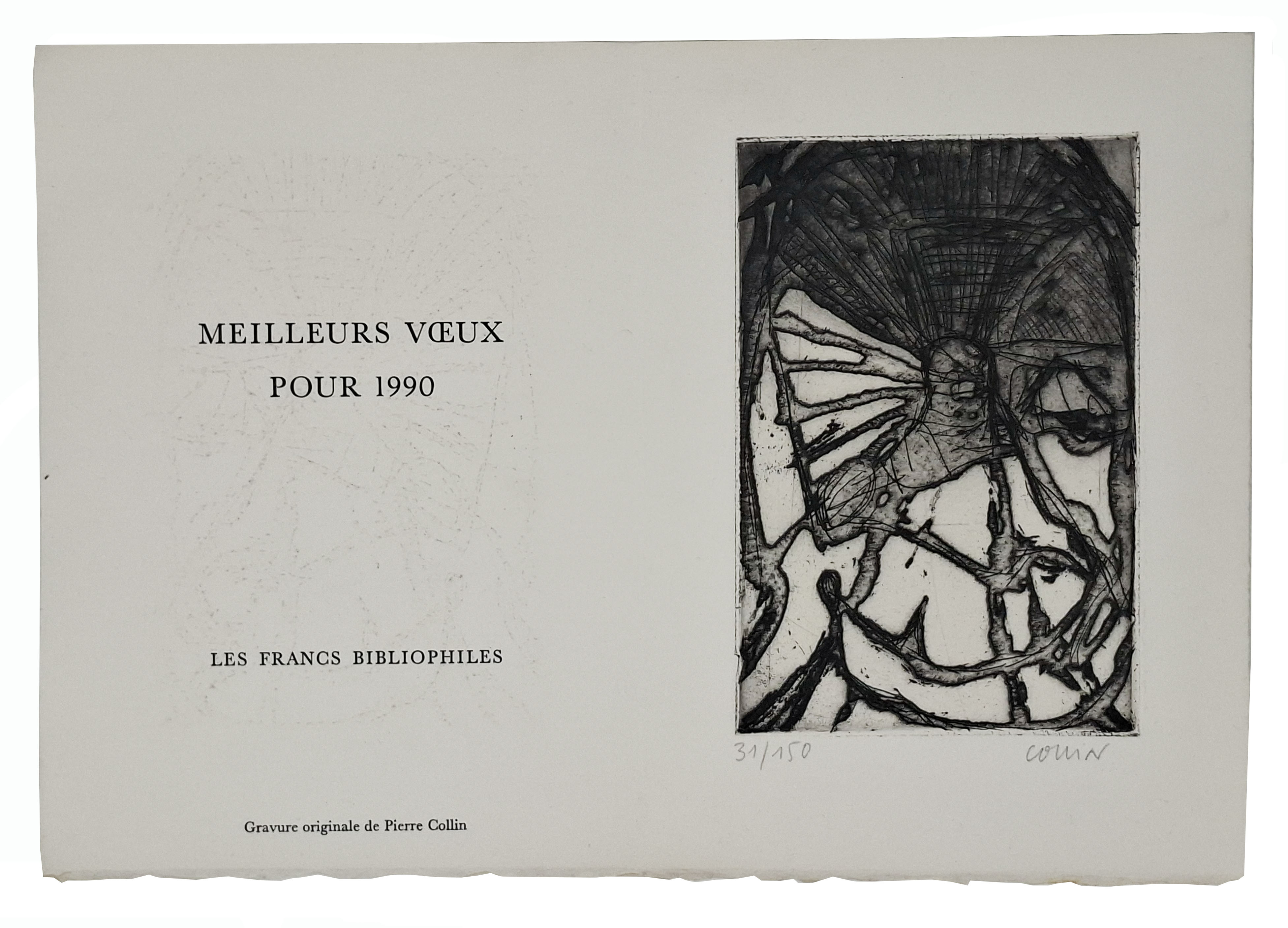 GRAVURE ORIGINALE DE PIERRE COLLIN
