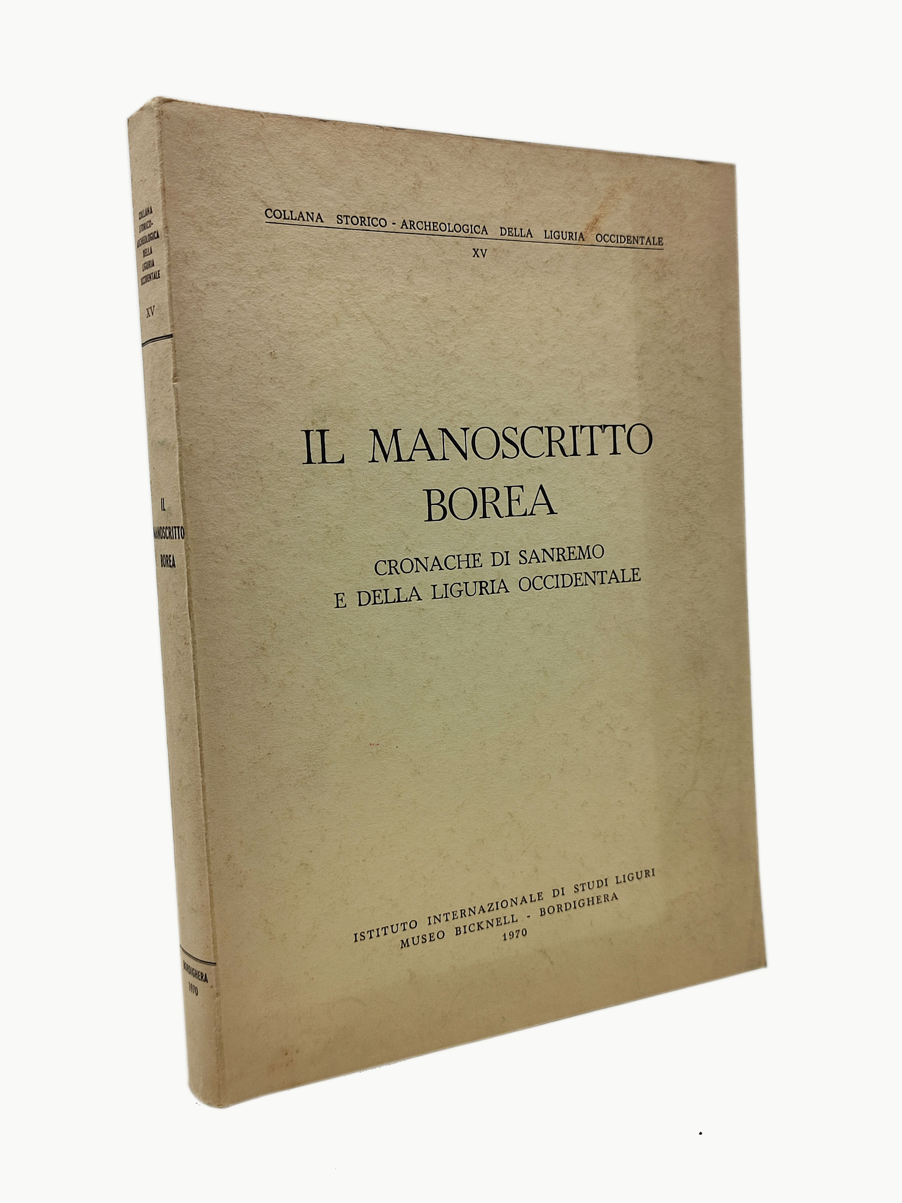 IL MANOSCRITTO BOREA / Cronache di Sanremo e della Liguria …