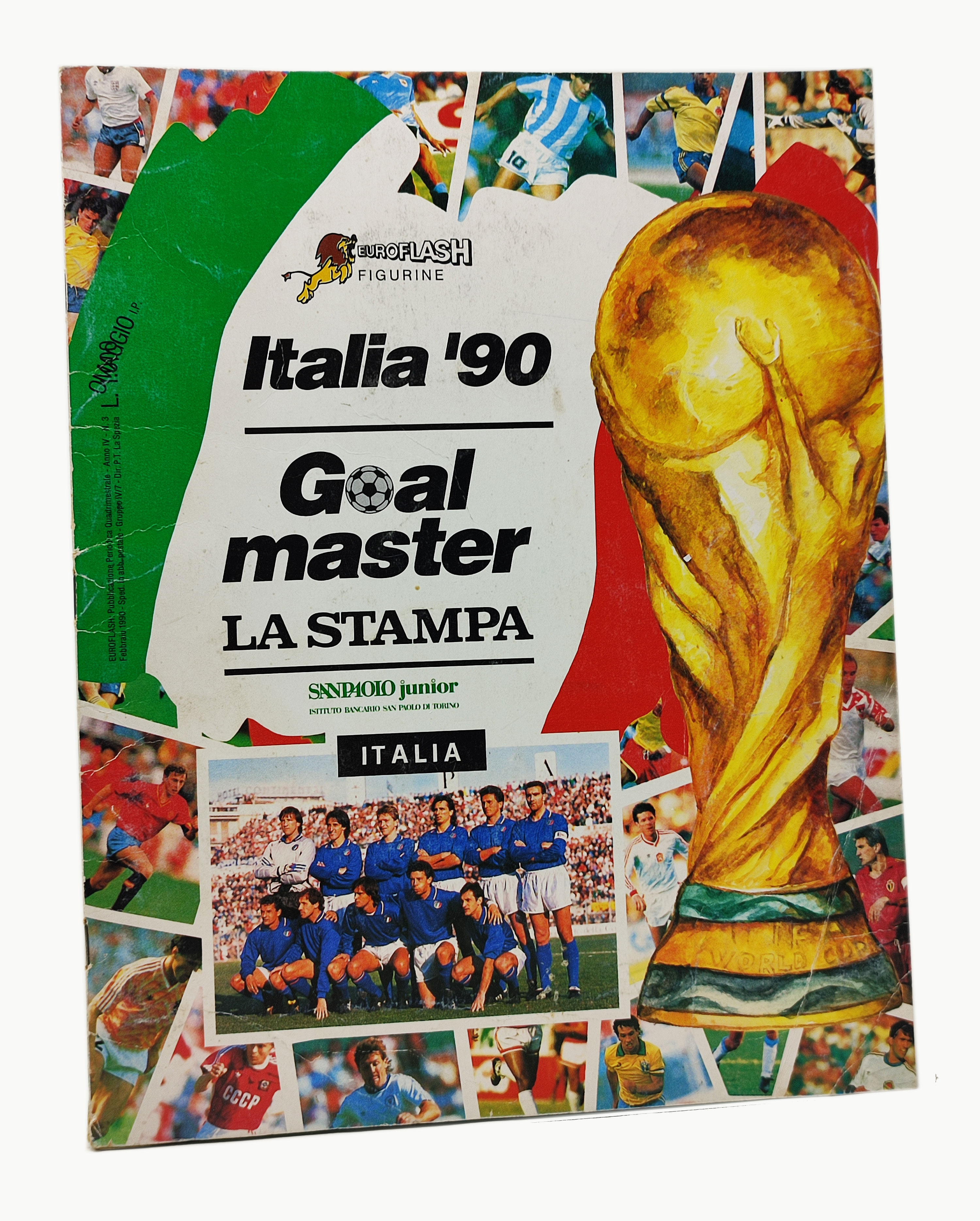 ITALIA '90 / GOAL MASTER (album di figurine, completo)