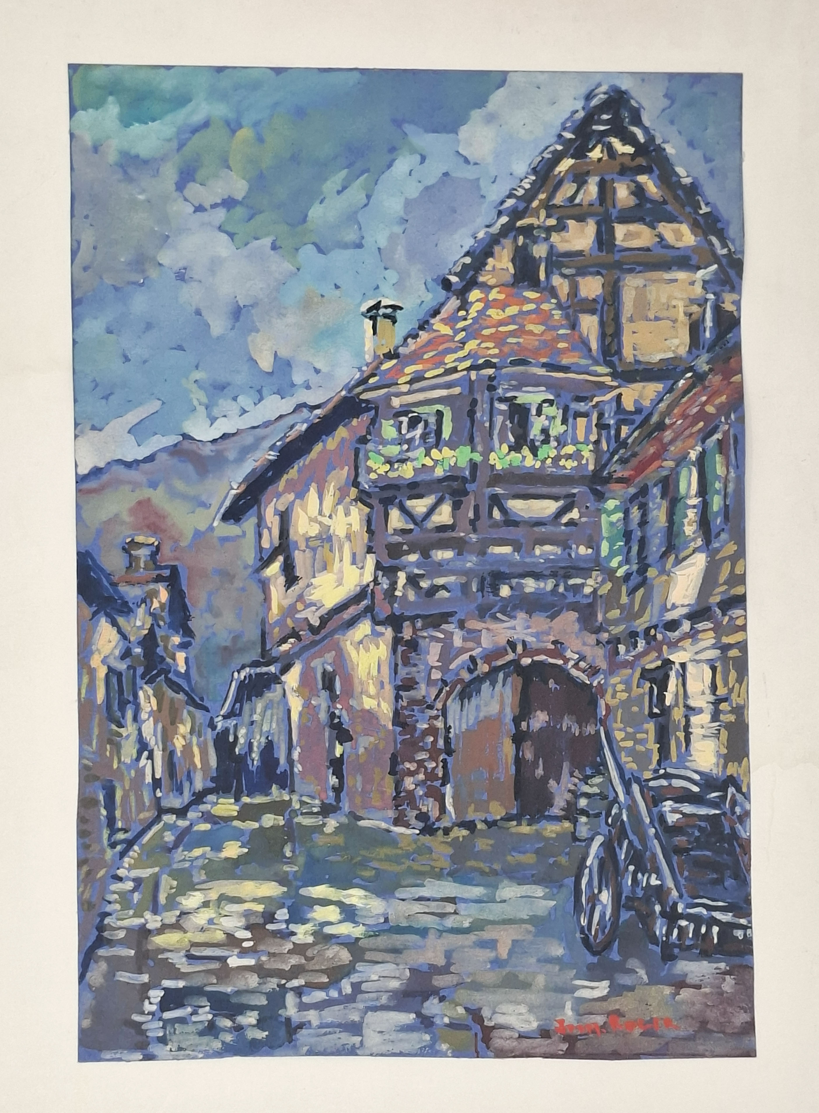 'Kayserberg - Alsace' [dipinto]