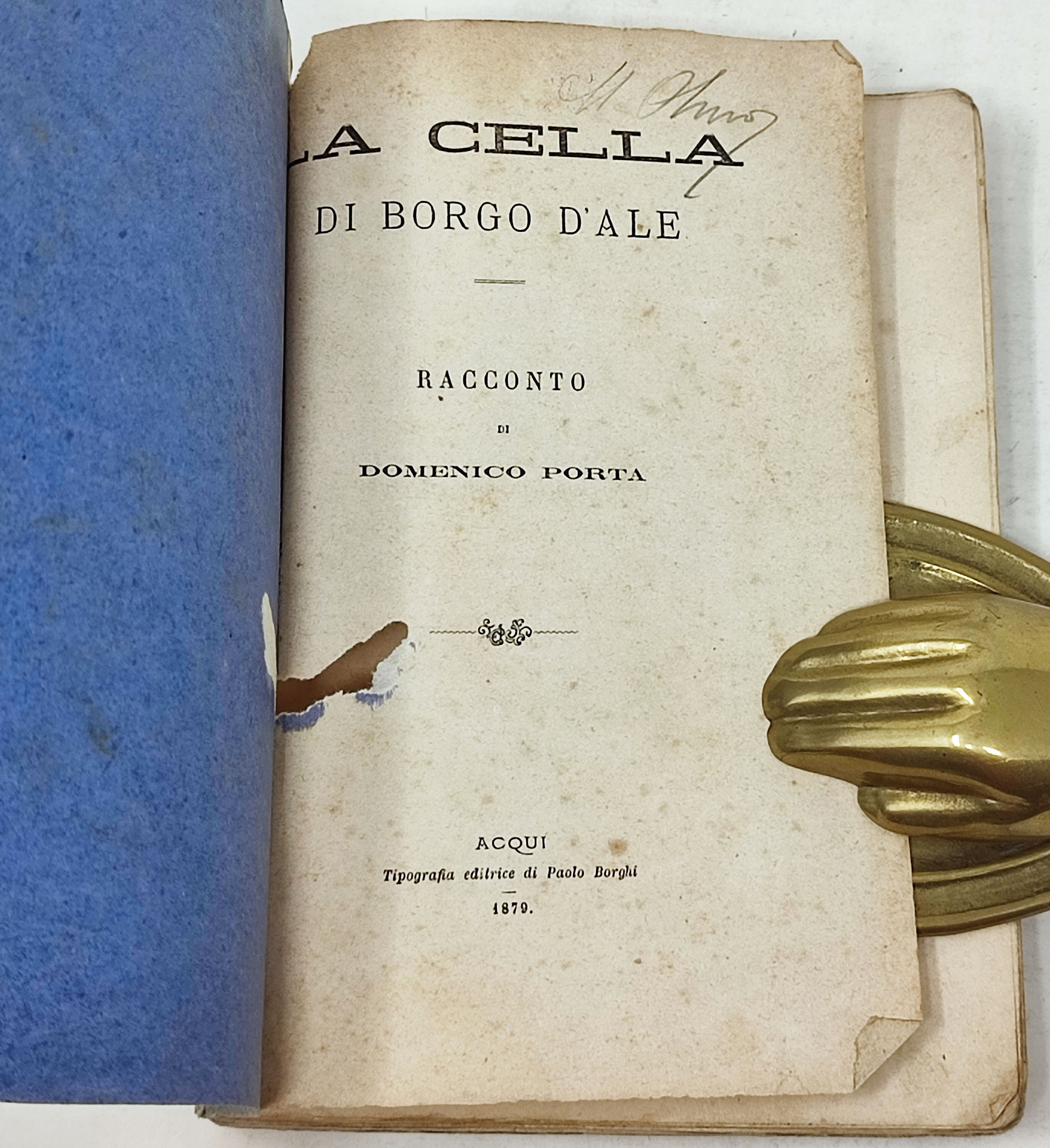 LA CELLA DI BORGO D'ALE (racconto)