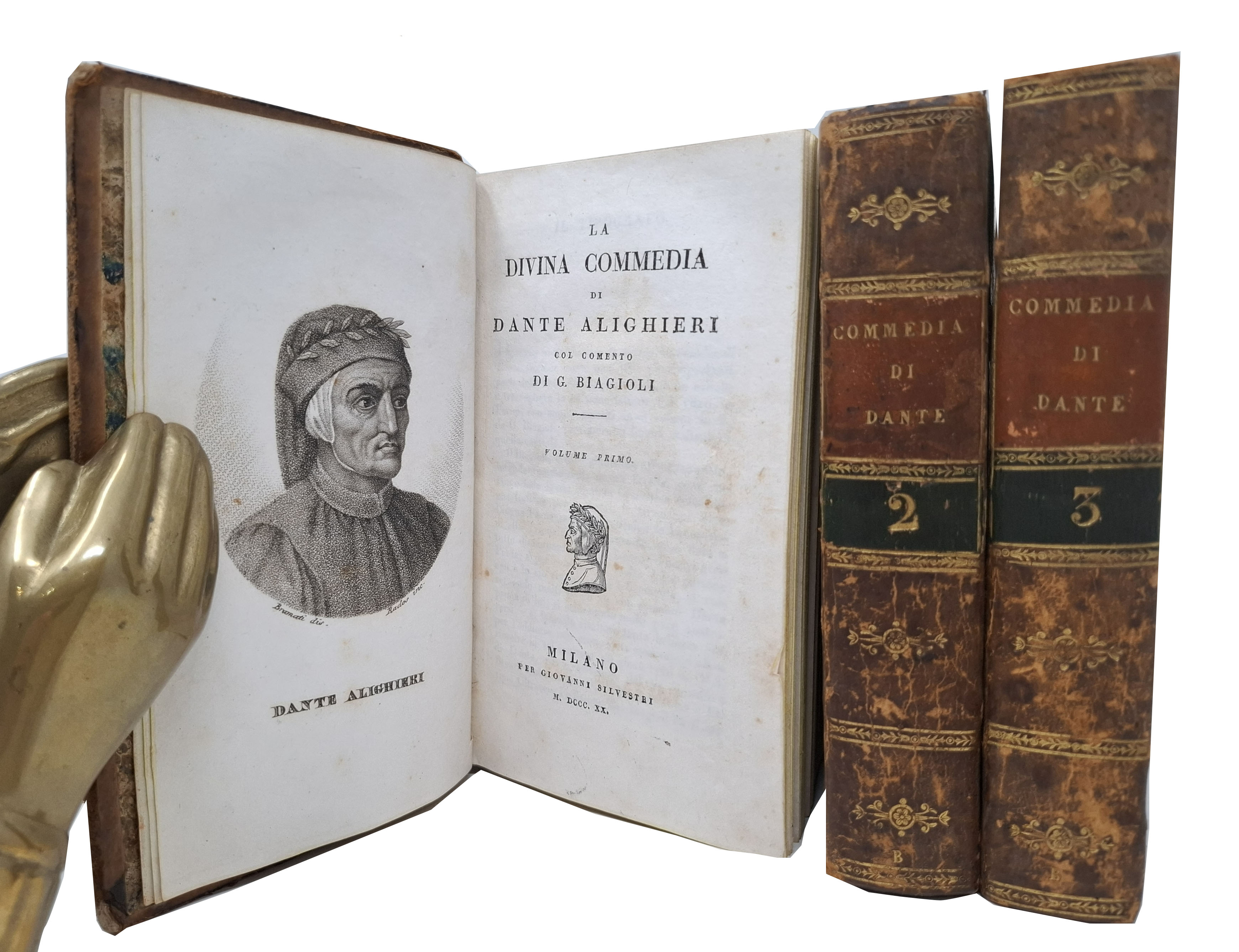 LA DIVINA COMMEDIA (volume primo - volume terzo)