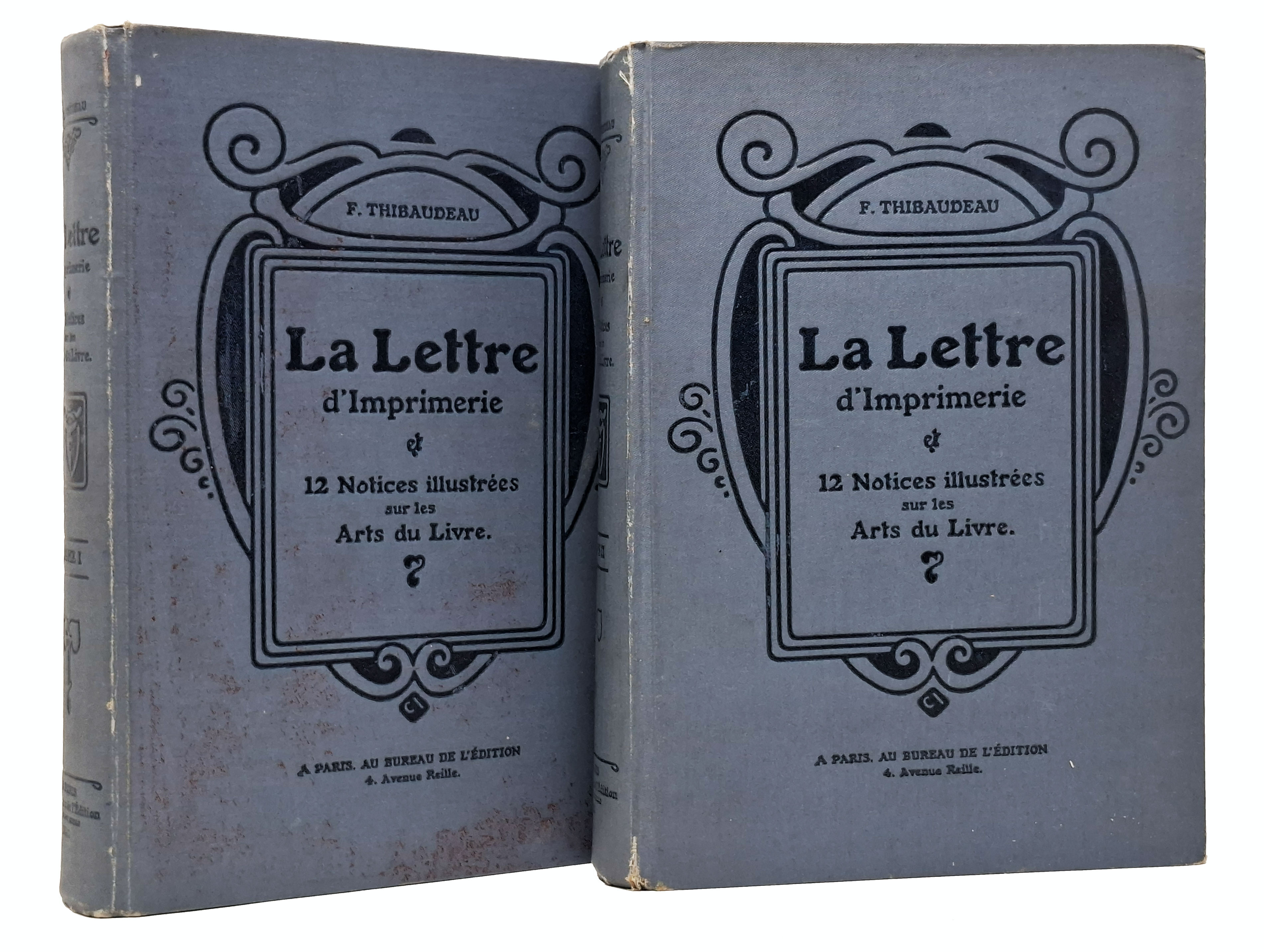 LA LETTRE D'IMPRIMERIE / 12 Notices illustrées sur les Arts …