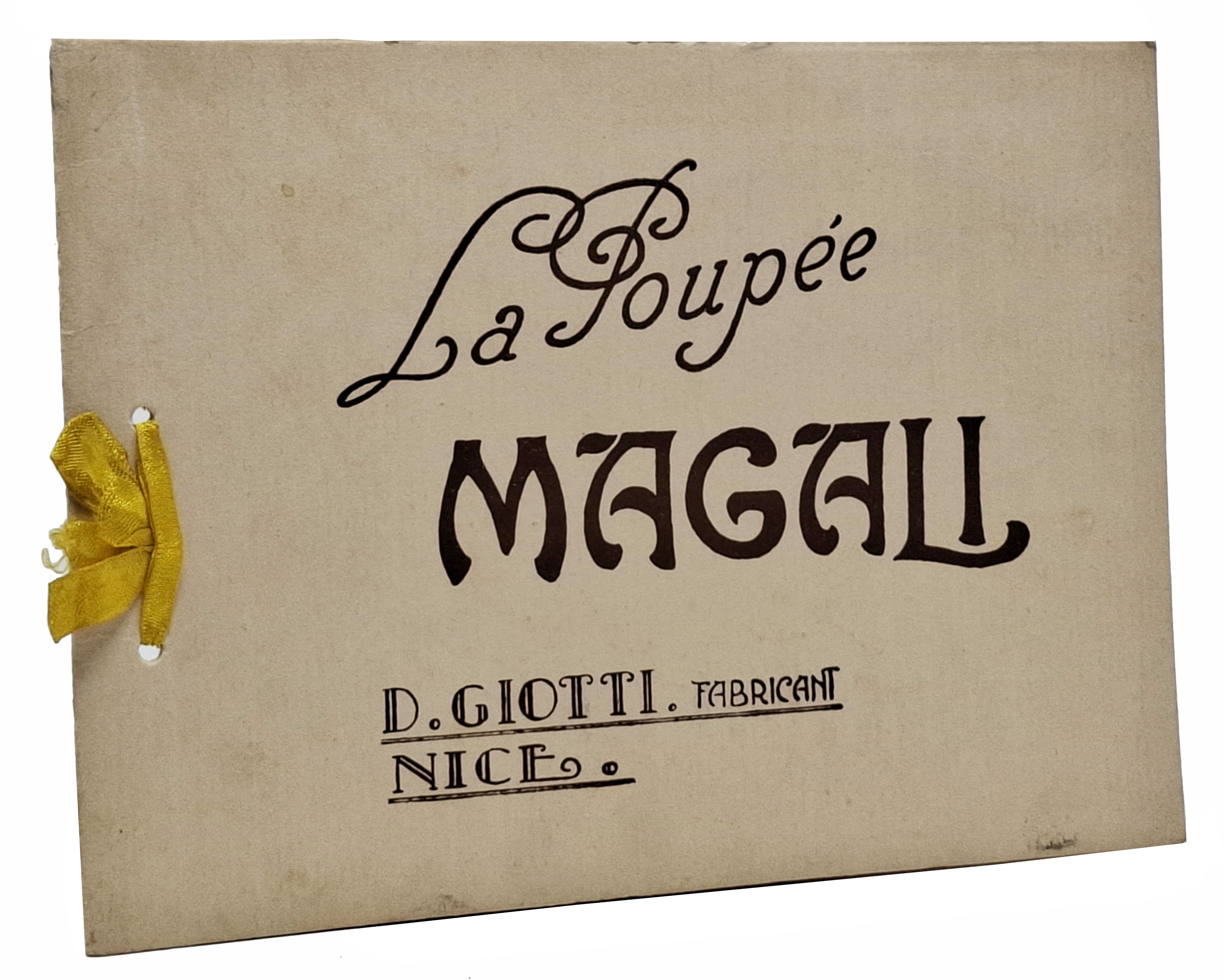 LA POUPEE MAGALI (catalogo della D. Giotti fabricant)