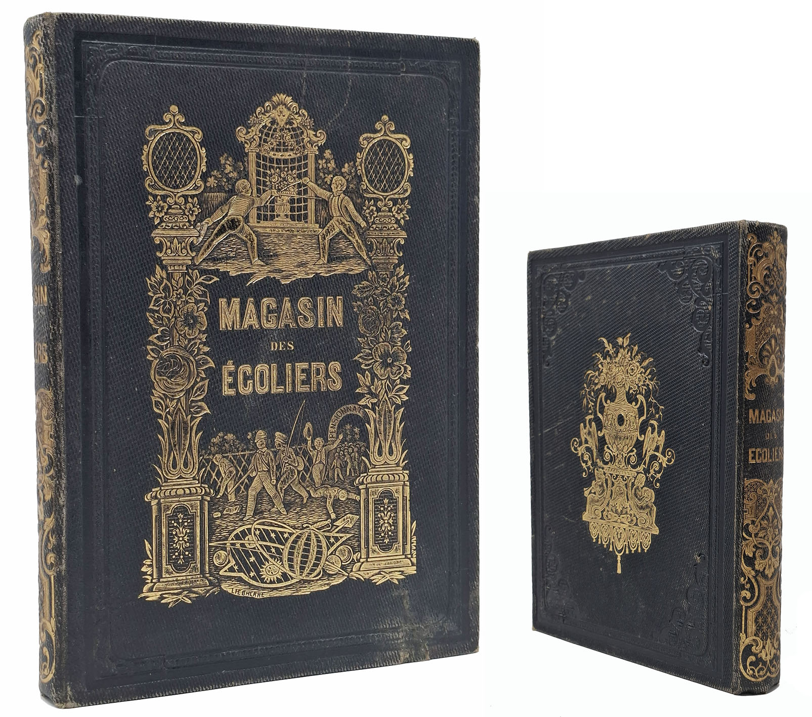 LES MAGASIN DES ECOLIERS. Encyclopedie illustrée des recreations utiles et …