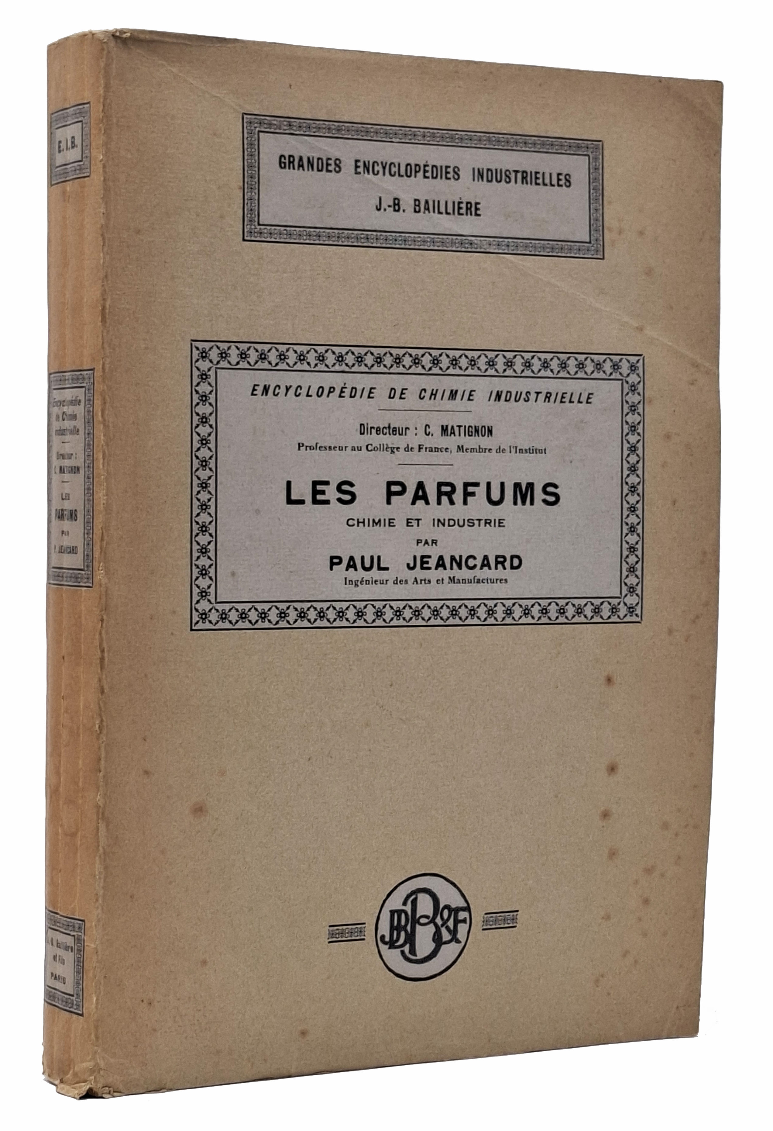 LES PARFUMS CHIMIE ET INDUSTRIE