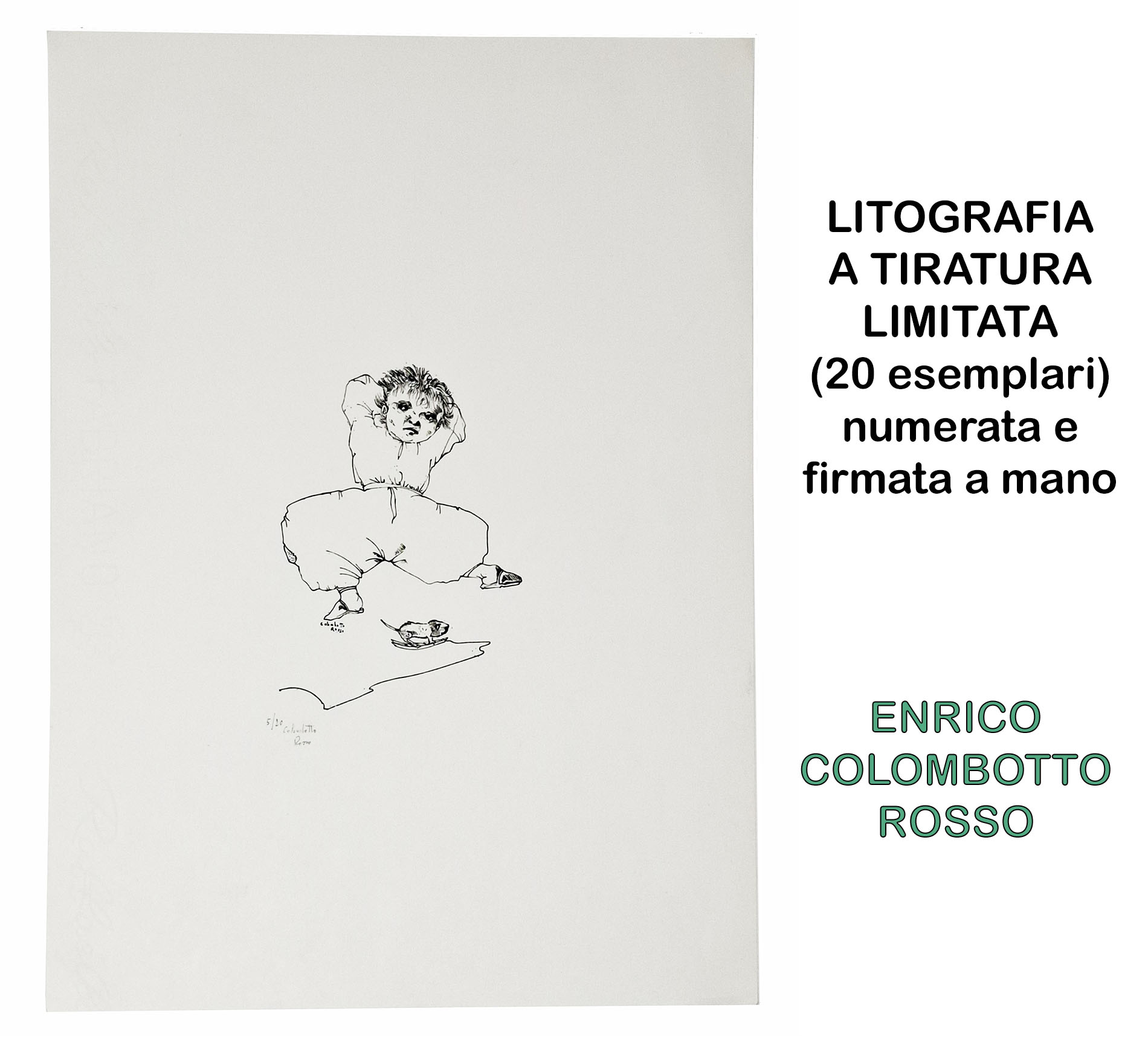 LITOGRAFIA bambino