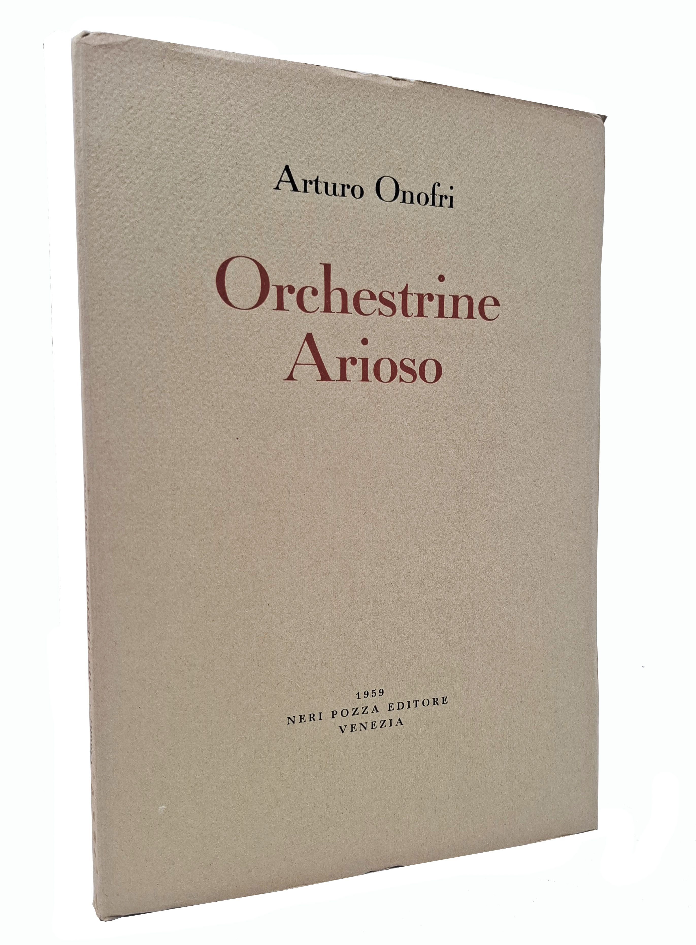 ORCHESTRINE ARIOSO