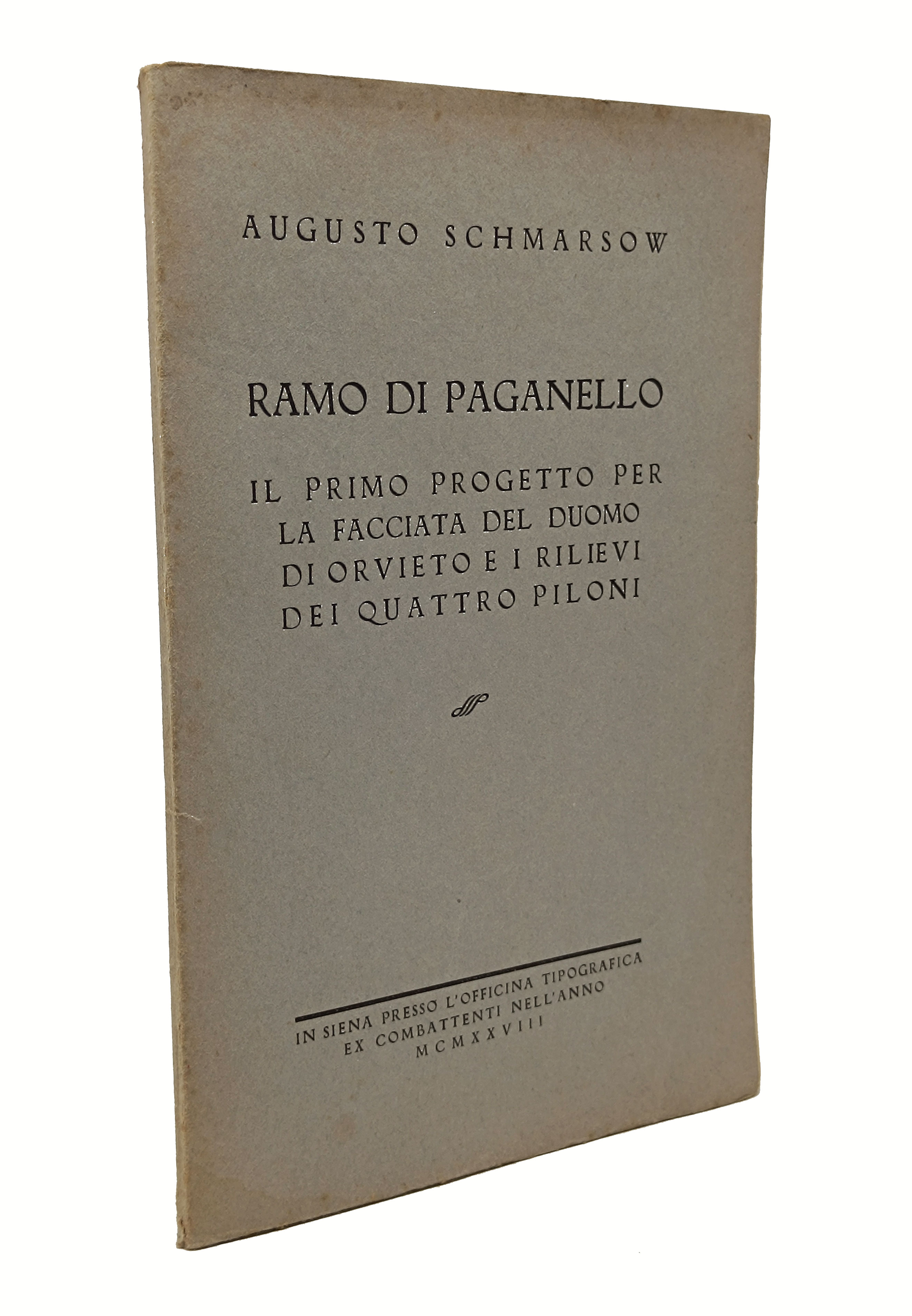 RAMO DI PAGANELLO. Il primo progetto per la facciata del …