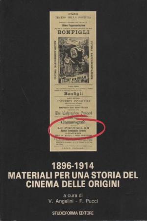 1896 - 1914 MATERIALI PER UNA STORIA DEL CINEMA DELLE …