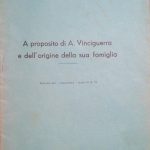 A PROPOSITO DI A. VINCIGUERRA E DELL'ORIGINE DELLA SUA FAMIGLIA …