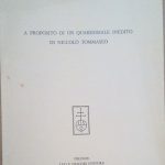 A PROPOSITO DI UN QUARESIMALE INEDITO - ESTRATTO DA "NICCOLO' …