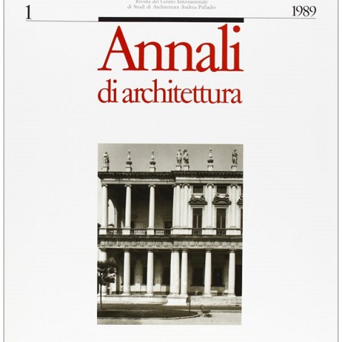 ANNALI DI ARCHITETTURA 1-1989