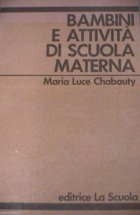 BAMBINI E ATTIVITA' DI SCUOLA MATERNA