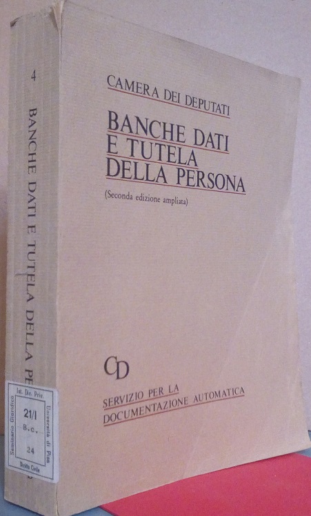 BANCHE DATI E TUTELA DELLA PERSONA