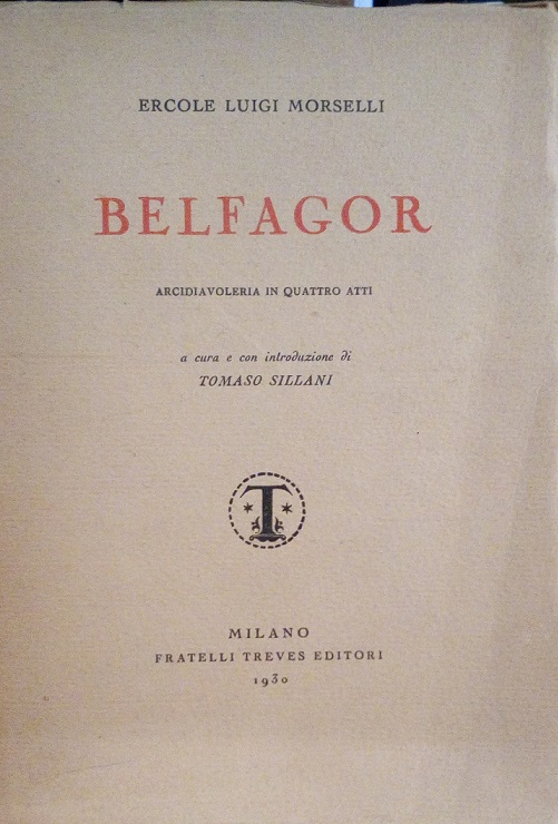 BELFAGOR - ARCIDIAVOLERIA IN QUATTRO ATTI