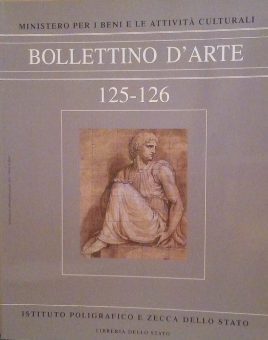 BOLLETTINO D'ARTE - 125-126