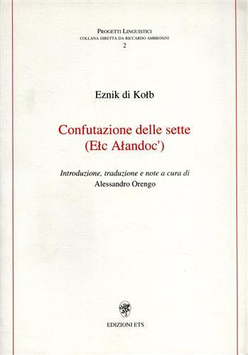 CONFUTAZIONE DELLE SETTE (ELC ALANDOC')