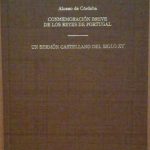 CONMEMORACION BREVE DE LOS REYES DE PORTUGAL - UN SERMON …