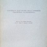 CONTRIBUTI ALLO STUDIO DELLA COMMEDIA UMANISTICA: LA POLISCENA - ESTRATTO …