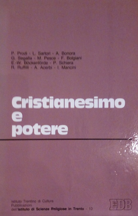 CRISTIANESIMO E POTERE