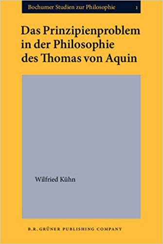 DAS PRINZIPIENPROBLEM IN DER PHILOSOPHIE DES THOMAS VON AQUIN