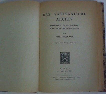 DAS VATIKANISCHE ARCHIV