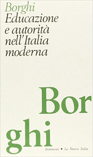 EDUCAZIONE E AUTORITA' NELL'ITALIA MODERNA