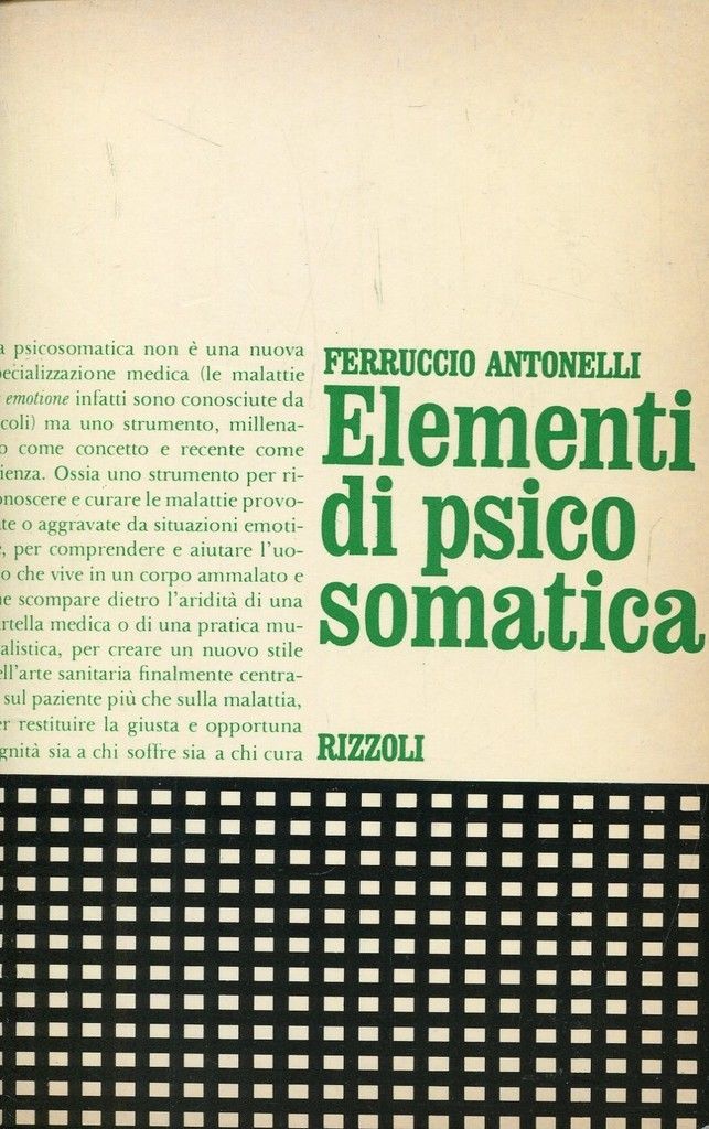 ELEMENTI DI PSICOSOMATICA