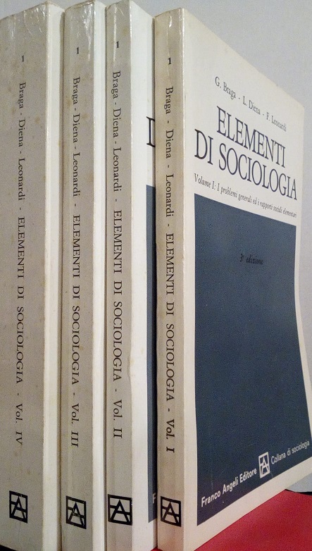 ELEMENTI DI SOCIOLOGIA - 4 VOLUMI