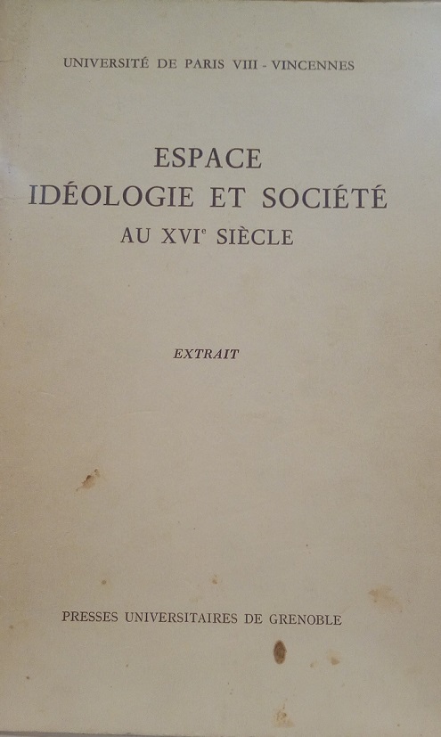 ESPACE ET POLITIQUE DANS LES COMEDIES FLORENTINES DES ANNES 1539-1551 …