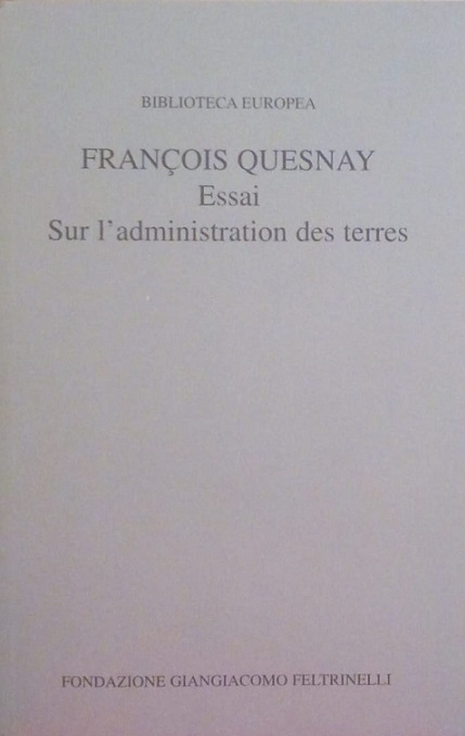 ESSAI SUR L'ADMINISTRATION DES TERRES