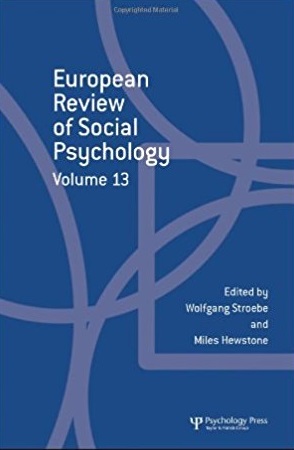 EUROPEAN REVIEW OF SOCIAL PSYCHOLOGY - VOLUME 13