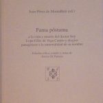 FAMA POSTUMA A LA VIDA Y LA MUERTE DEL DOCTOR …