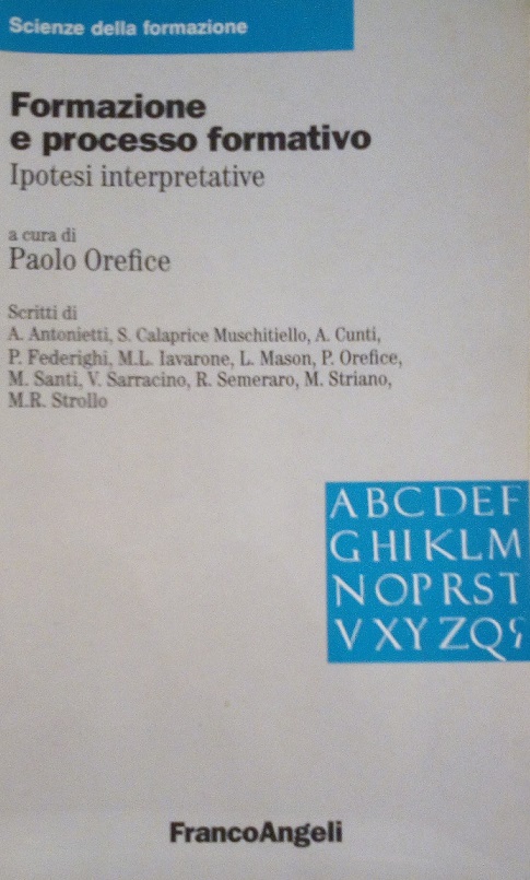 FORMAZIONE E PROCESSO FORMATIVO