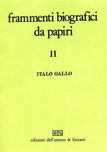 FRAMMENTI BIOGRAFICI DA PAPIRI 2