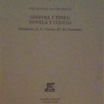 GINEVRA Y FINEA: NOVELA Y CUENTO (DECAMERON, II, 9 / …