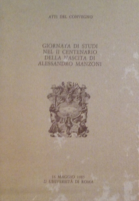 GIORNATA DI STUDI NEL II CENTENARIO DELLA NASCITA DI ALESSANDRO …