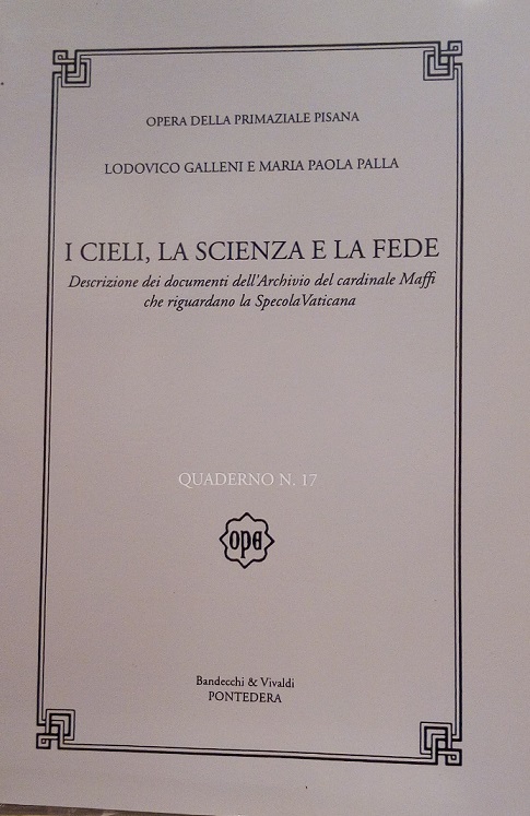 I CIELI, LA SCIENZA E LA FEDE - DESCRIZIONE DEI …