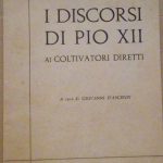 I DISCORSI DI PIO XII AI COLTIVATORI DIRETTI - FASCICOLO