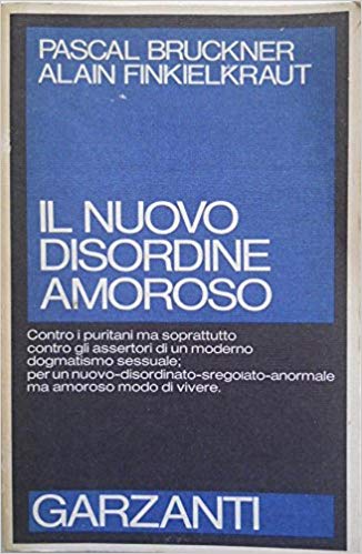 IL NUOVO DISORDINE AMOROSO